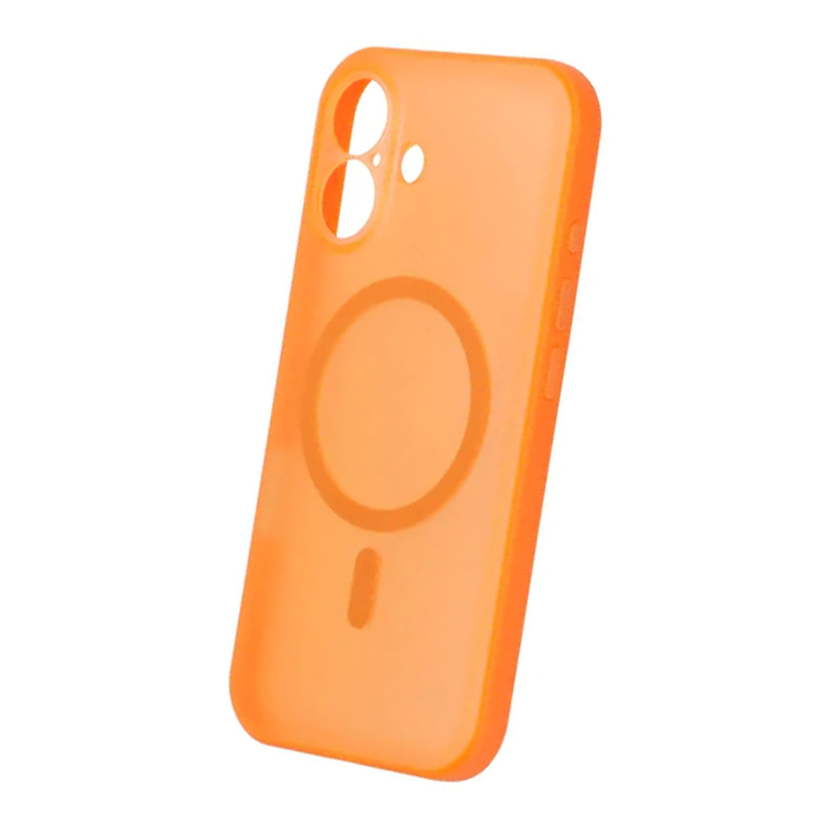 iPhone 16 Cover Kameralinsebeskytter MagSafe Orange