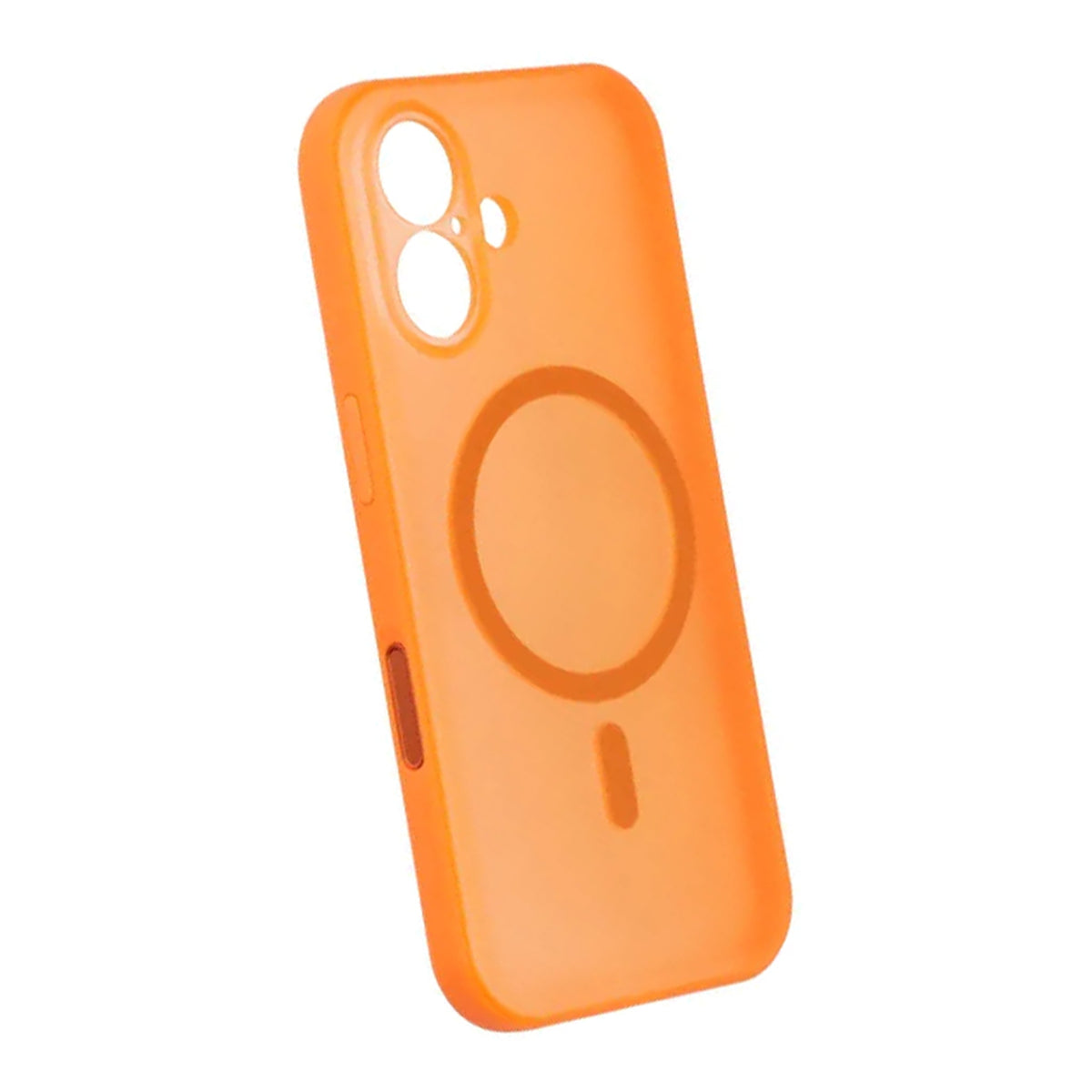 iPhone 16 Cover Kameralinsebeskytter MagSafe Orange