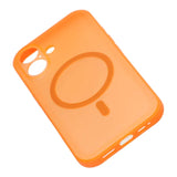 iPhone 16 Cover Kameralinsebeskytter MagSafe Orange