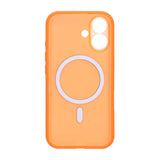 iPhone 16 Cover Kameralinsebeskytter MagSafe Orange
