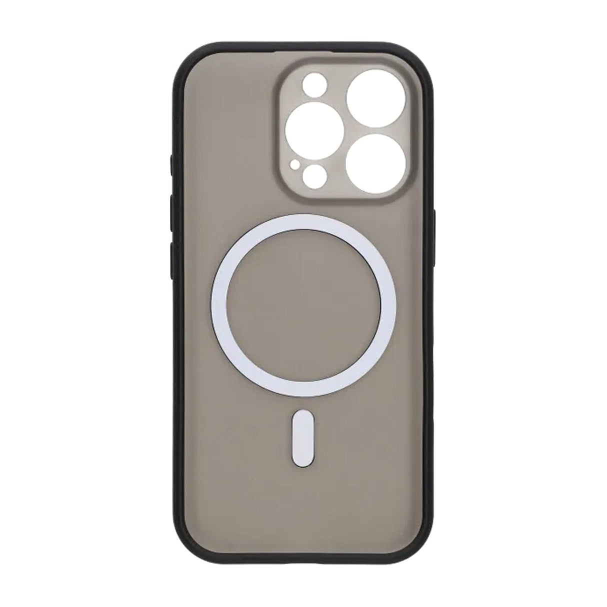 iPhone 16 Pro Cover Kameralinsebeskytter MagSafe Sort