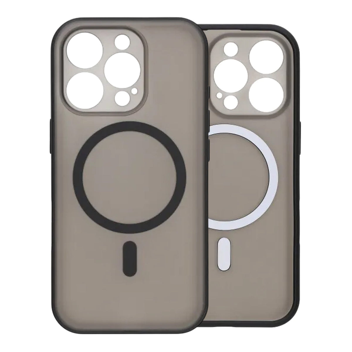 iPhone 16 Pro Cover Kameralinsebeskytter MagSafe Sort