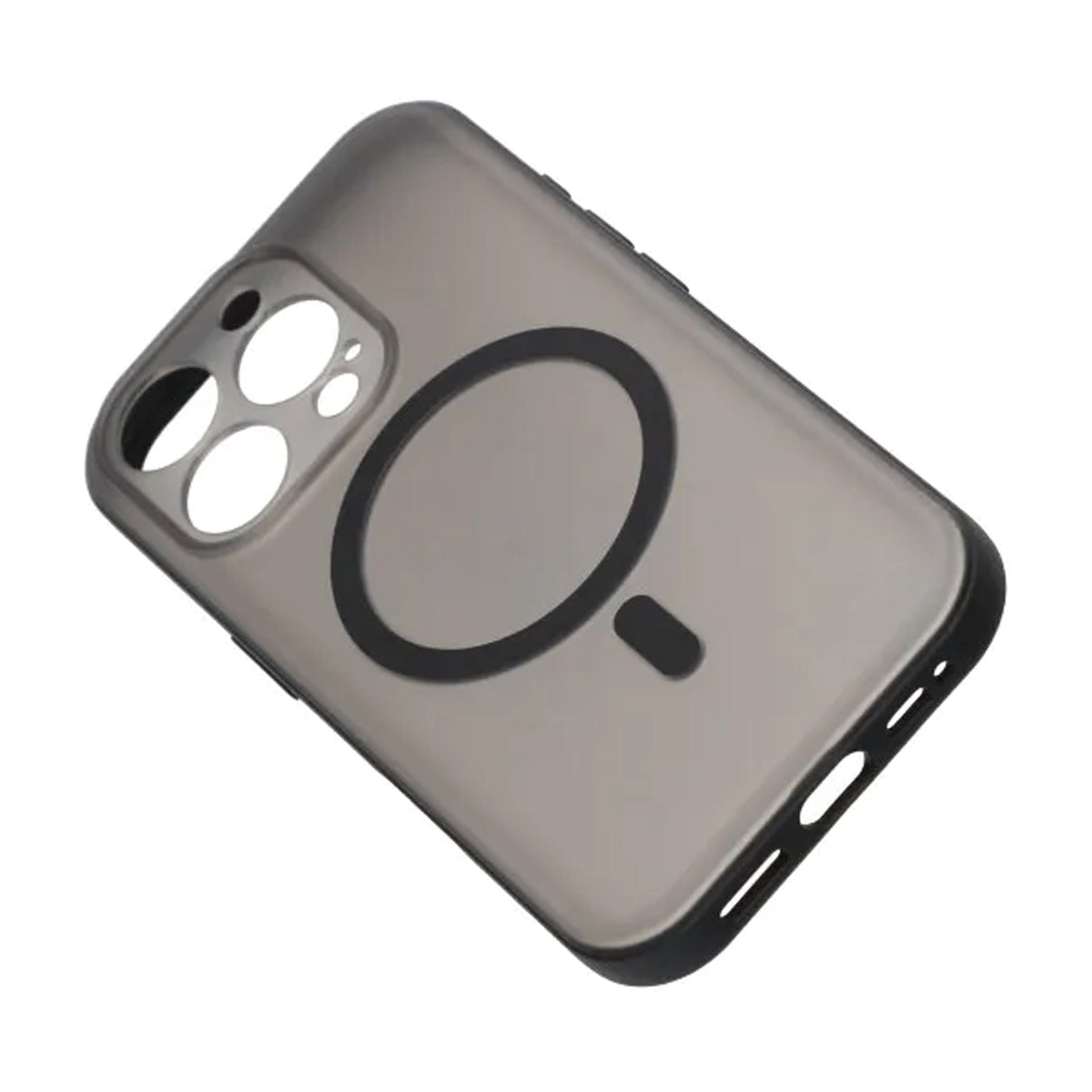 iPhone 16 Pro Cover Kameralinsebeskytter MagSafe Sort
