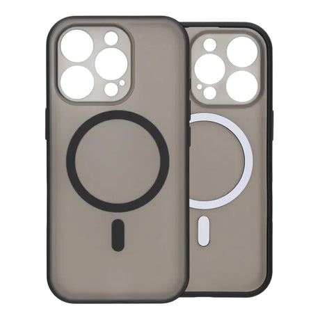 iPhone 16 Pro Max Cover Kameralinsebeskytter MagSafe Sort