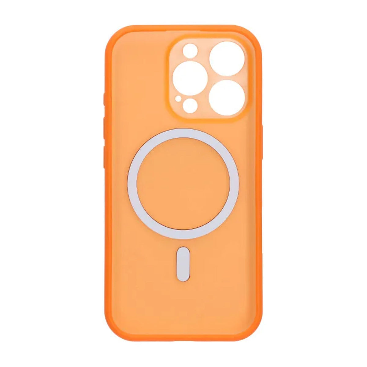 iPhone 16 Pro Max Cover Kameralinsebeskytter MagSafe Orange