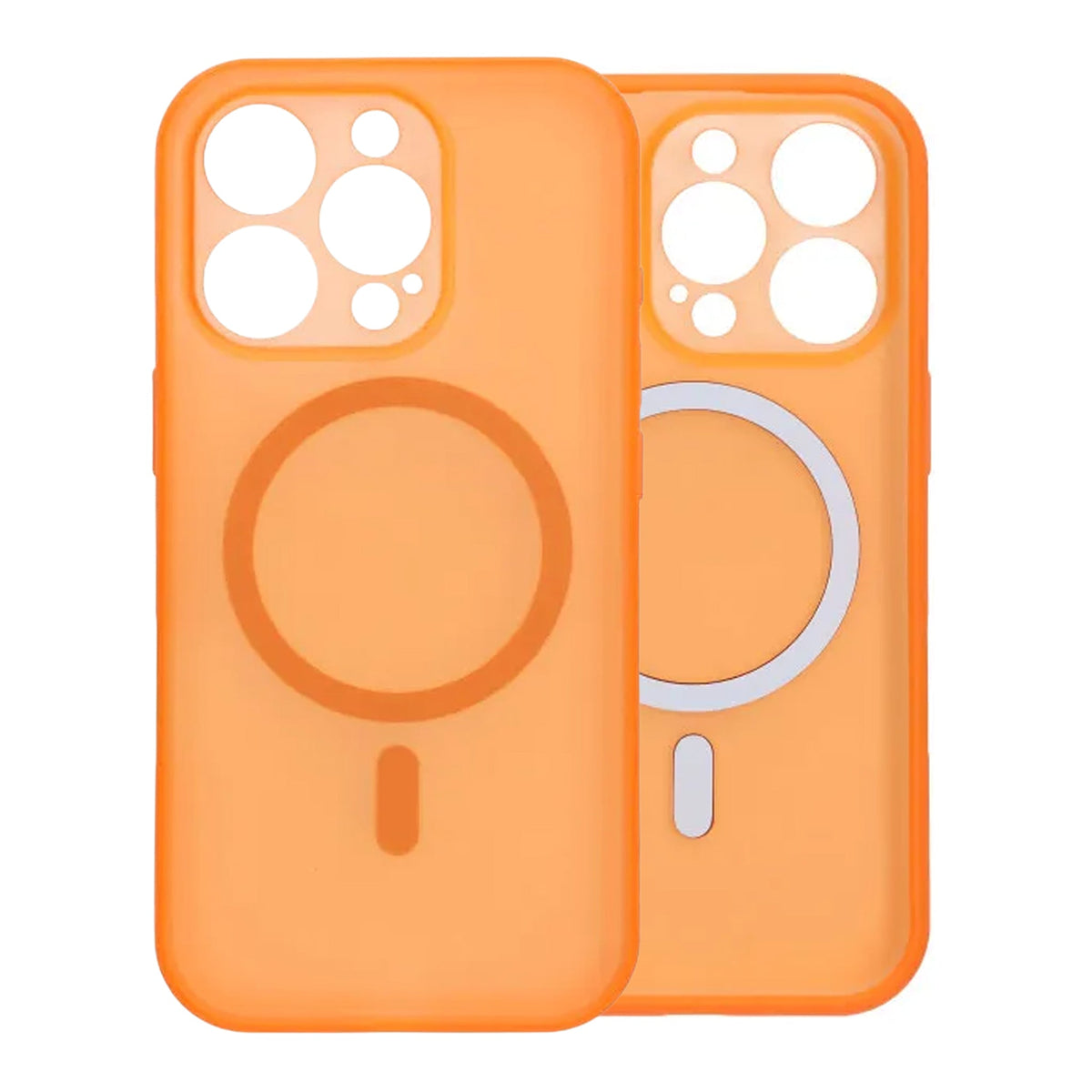 iPhone 16 Pro Max Cover Kameralinsebeskytter MagSafe Orange