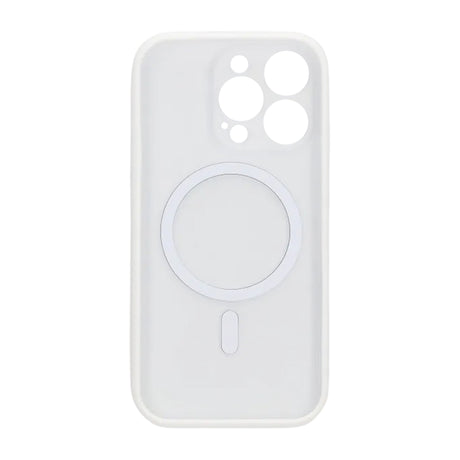 iPhone 16 Pro Max Cover Kameralinsebeskytter MagSafe Hvid