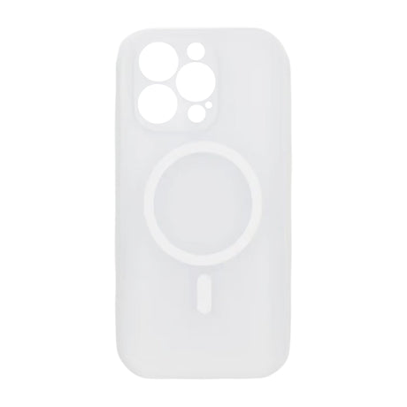iPhone 16 Pro Max Cover Kameralinsebeskytter MagSafe Hvid