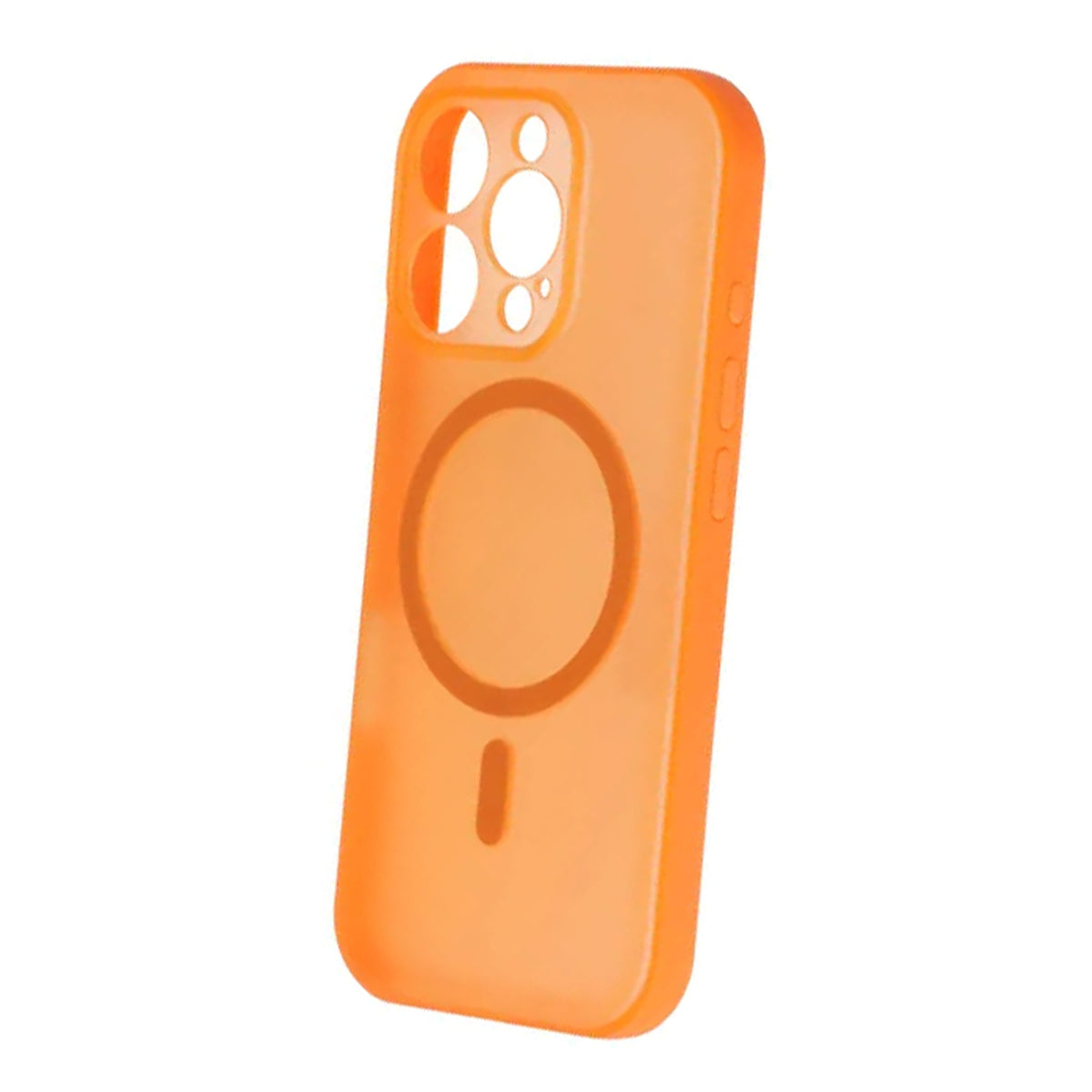 iPhone 16 Pro Cover Kameralinsebeskytter MagSafe Orange