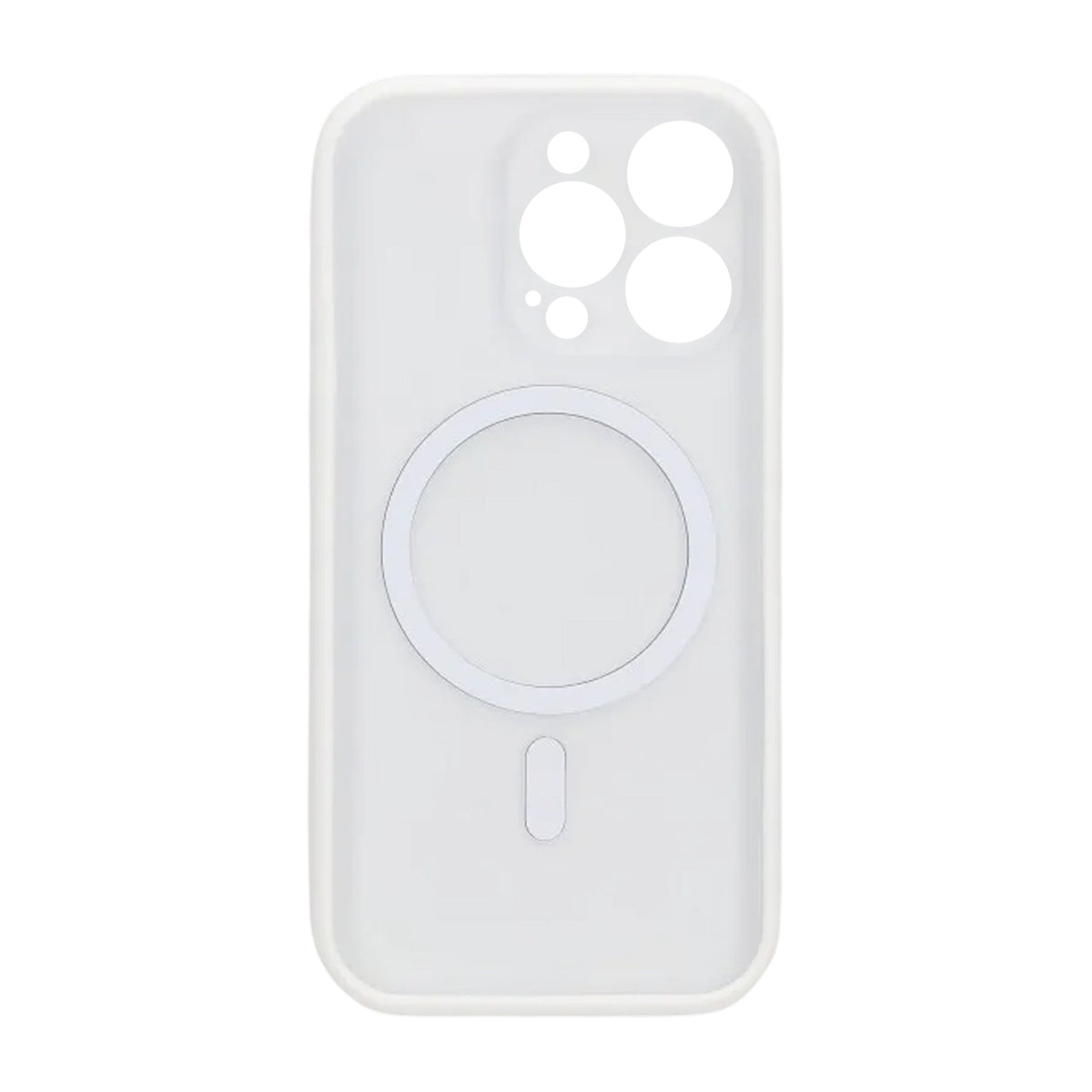 iPhone 16 Pro Cover Kameralinsebeskytter MagSafe Hvid
