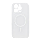 iPhone 16 Pro Cover Kameralinsebeskytter MagSafe Hvid