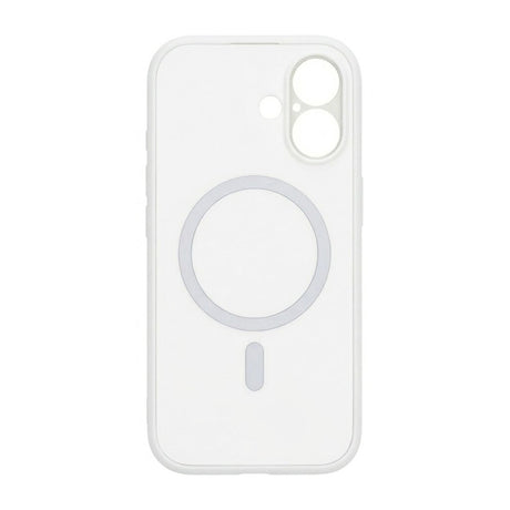 iPhone 16 Cover Kameralinsebeskytter MagSafe Hvid