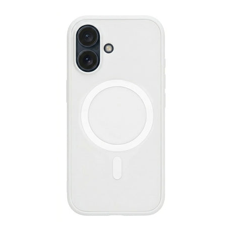 iPhone 16 Cover Kameralinsebeskytter MagSafe Hvid