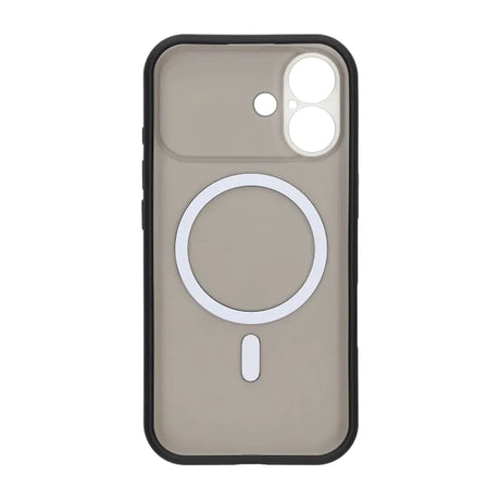 iPhone 17 Cover Kameralinsebeskytter MagSafe Sort