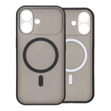 iPhone 17 Cover Kameralinsebeskytter MagSafe Sort