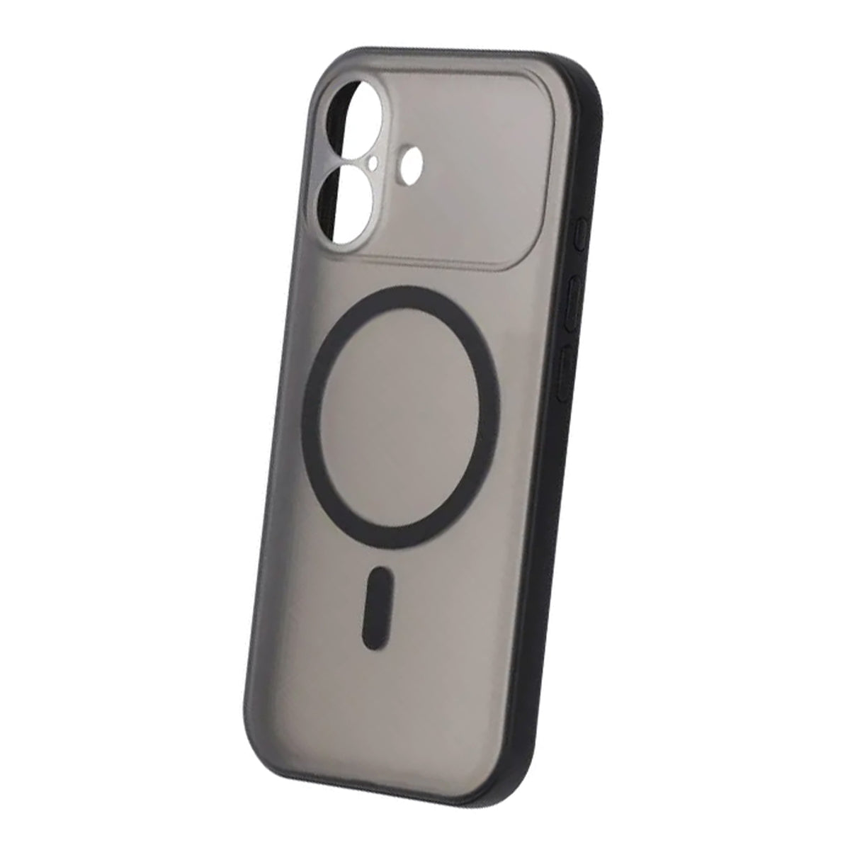 iPhone 17 Cover Kameralinsebeskytter MagSafe Sort
