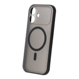 iPhone 17 Cover Kameralinsebeskytter MagSafe Sort