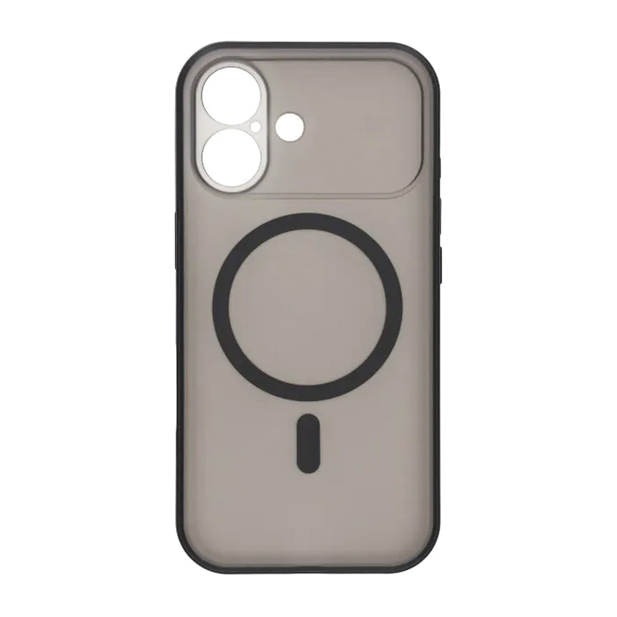 iPhone 17 Cover Kameralinsebeskytter MagSafe Sort