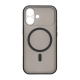iPhone 17 Cover Kameralinsebeskytter MagSafe Sort