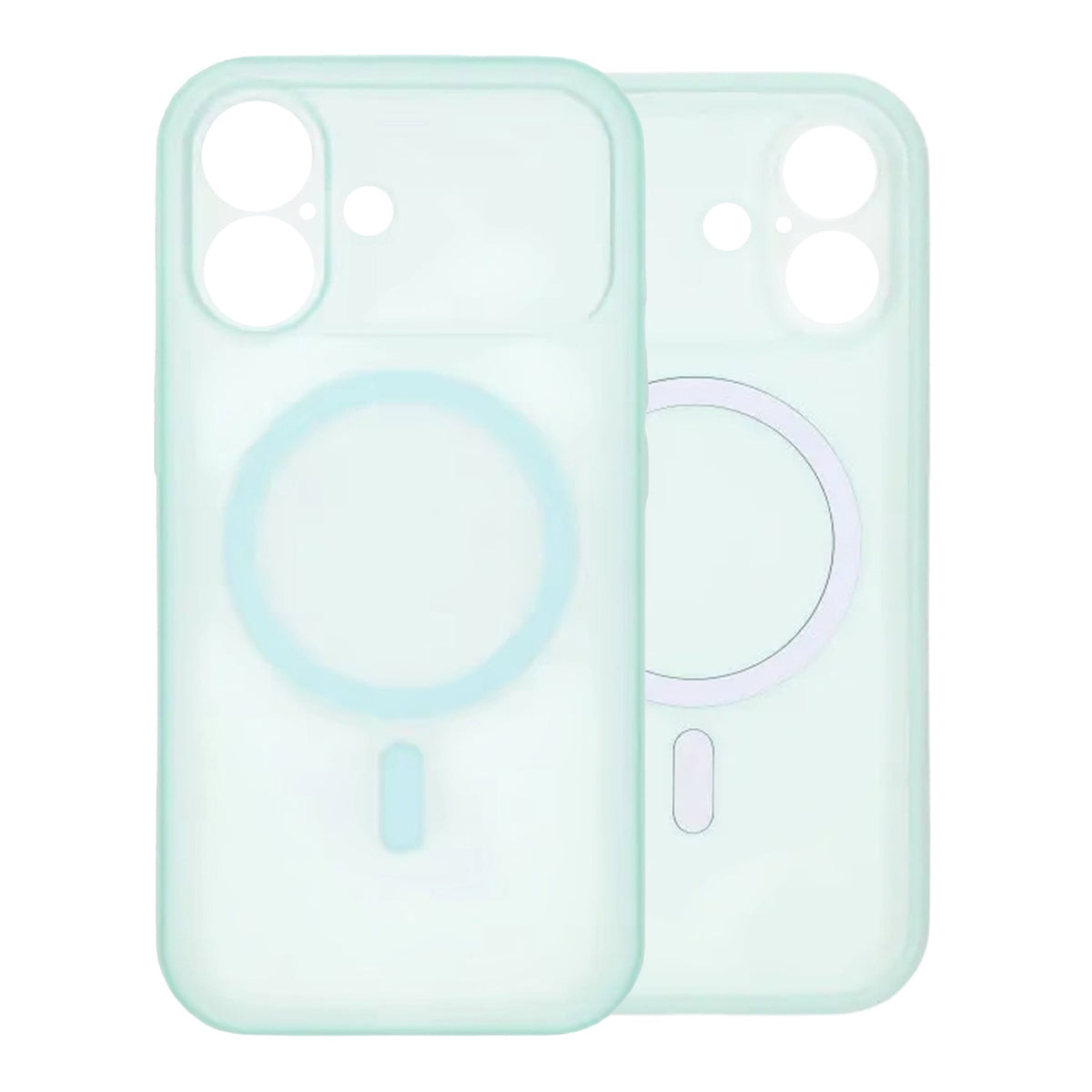 iPhone 17 Cover Kameralinsebeskytter MagSafe Grøn