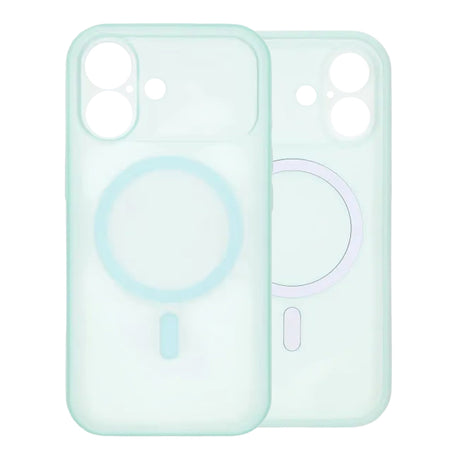 iPhone 17 Cover Kameralinsebeskytter MagSafe Grøn
