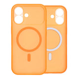 iPhone 17 Cover Kameralinsebeskytter MagSafe Orange