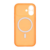 iPhone 17 Cover Kameralinsebeskytter MagSafe Orange