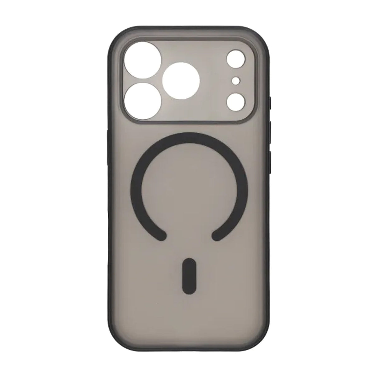 iPhone 17 Pro Cover Kameralinsebeskytter MagSafe Sort