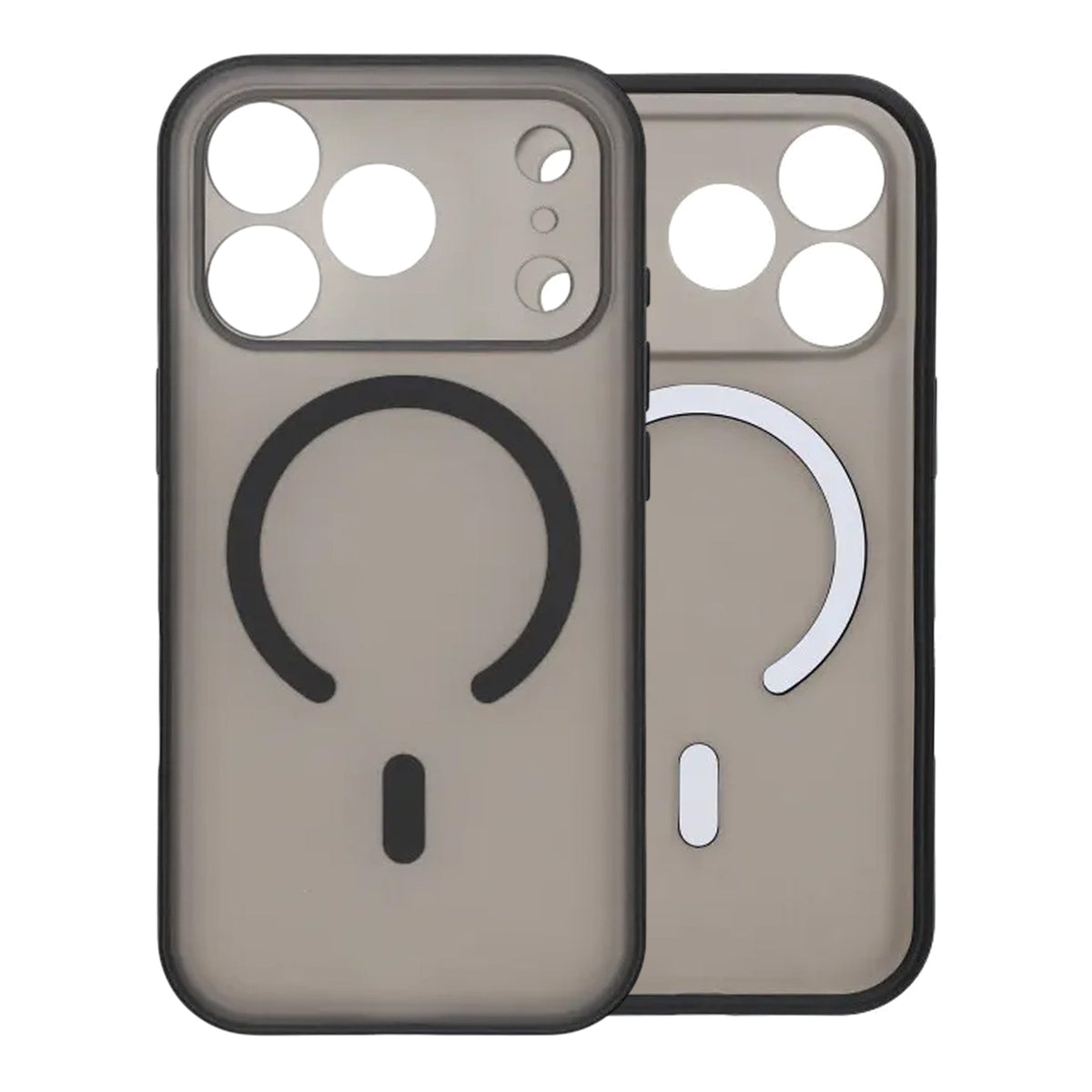 iPhone 17 Pro Cover Kameralinsebeskytter MagSafe Sort