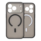 iPhone 17 Pro Cover Kameralinsebeskytter MagSafe Sort