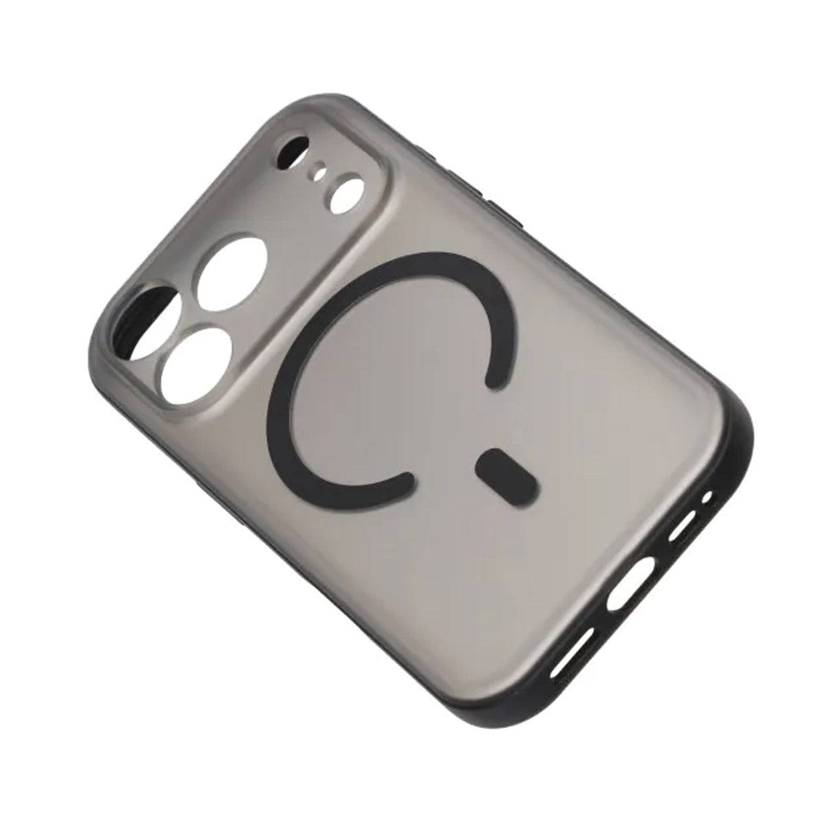 iPhone 17 Pro Cover Kameralinsebeskytter MagSafe Sort