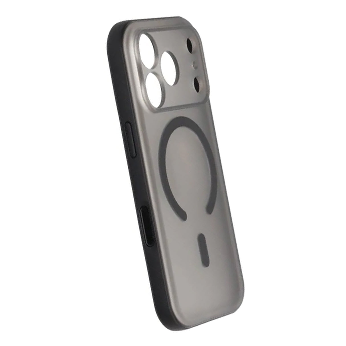 iPhone 17 Pro Cover Kameralinsebeskytter MagSafe Sort