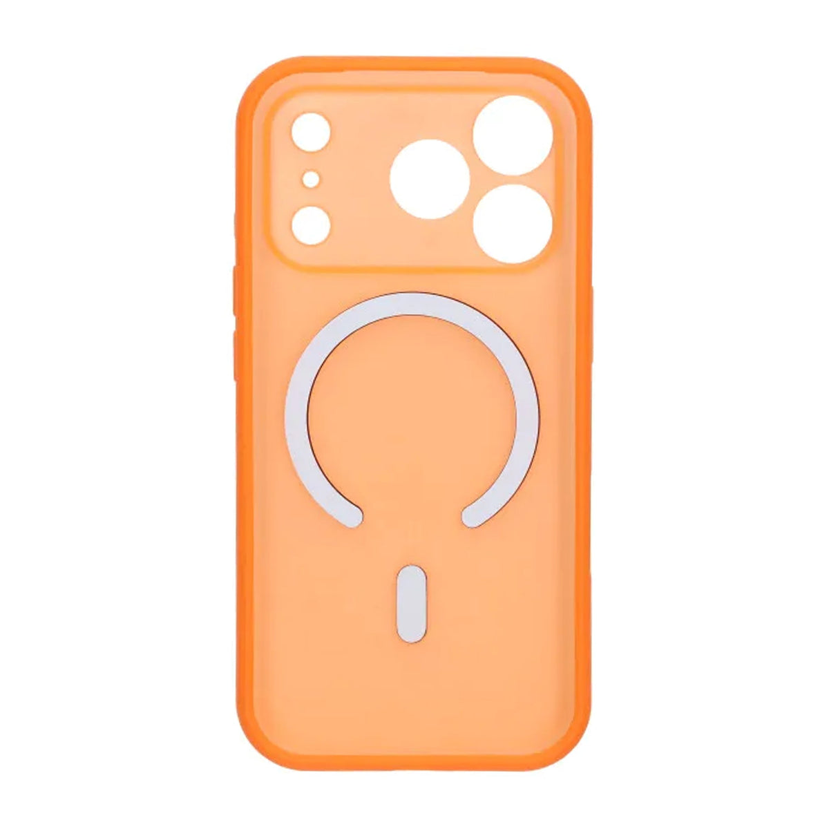 iPhone 17 Pro Max Cover Kameralinsebeskytter MagSafe Orange