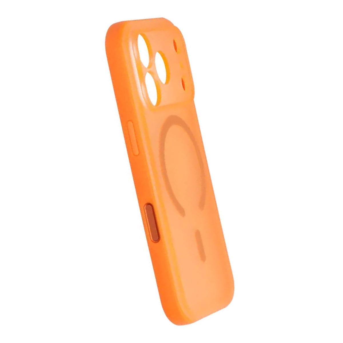 iPhone 17 Pro Max Cover Kameralinsebeskytter MagSafe Orange