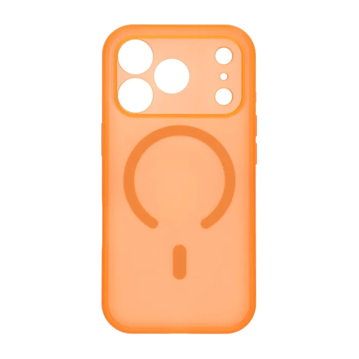 iPhone 17 Pro Max Cover Kameralinsebeskytter MagSafe Orange