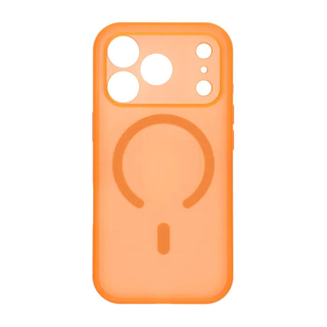 iPhone 17 Pro Max Cover Kameralinsebeskytter MagSafe Orange
