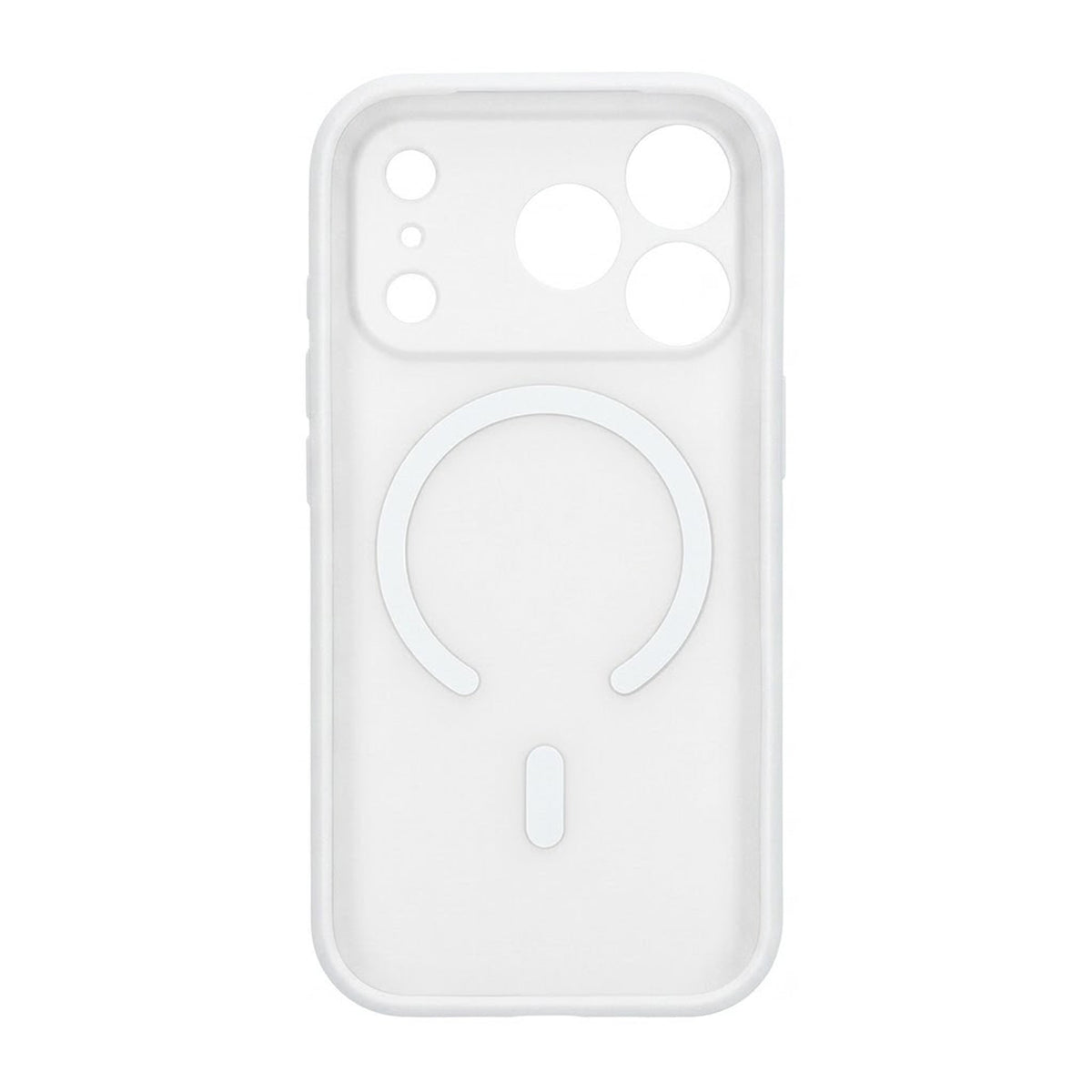 iPhone 17 Pro Max Cover Kameralinsebeskytter MagSafe Hvid