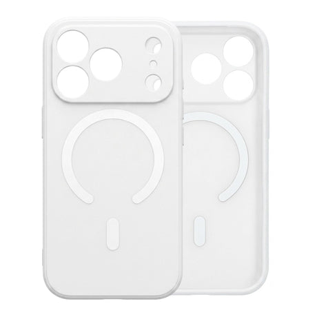iPhone 17 Pro Max Cover Kameralinsebeskytter MagSafe Hvid