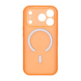 iPhone 17 Pro Cover Kameralinsebeskytter MagSafe Orange