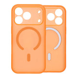 iPhone 17 Pro Cover Kameralinsebeskytter MagSafe Orange