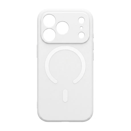 iPhone 17 Pro Cover Kameralinsebeskytter MagSafe Hvid