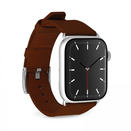 Puro Apple Watch 44/45/46/Ultra 49mm Rem E-Classic Brun