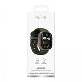 Puro Apple Watch 44/45/46/Ultra 49mm Armbånd Armor Grøn