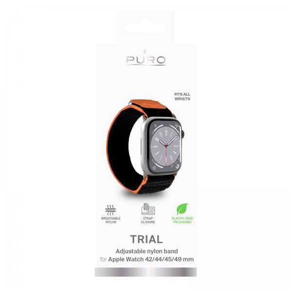 Puro Apple Watch 44/45/46mm/Ultra 49mm Rem Trial Loop Sort