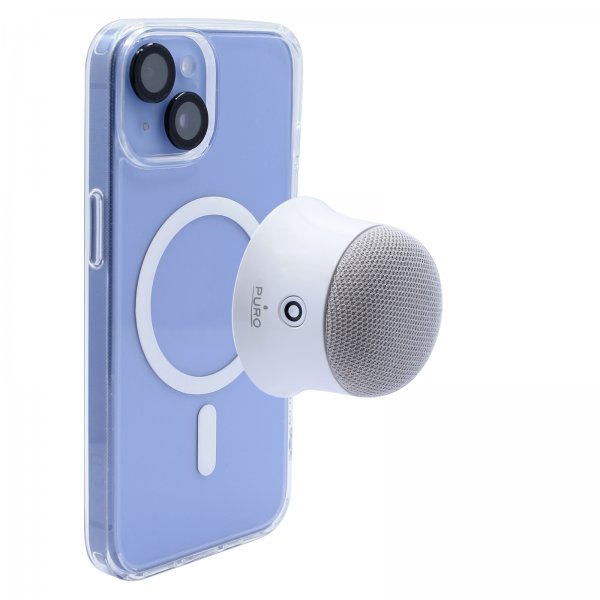 Puro Trådløs Højttaler Compact Mag Go MagSafe Hvid