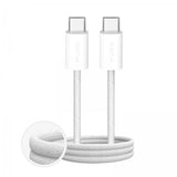 Puro Kabel Fabrik 2.0 100W USB-C til USB-C 1m Hvid