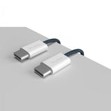 Puro Kabel Fabrik 2.0 60W USB-C til USB-C 1.5m Blå