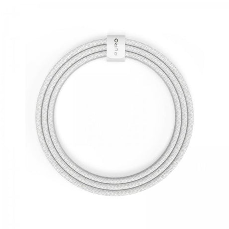 Puro Kabel Fabrik 2.0 60W USB-C til USB-C 1.5m Hvid
