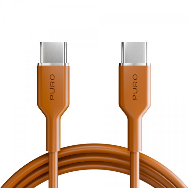 Puro Kabel TPE 25W USB-C til USB-C 1.5m Desert Sun