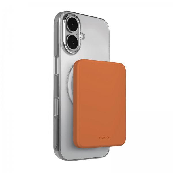Puro MagSafe Powerbank Mini Power Mag Orange